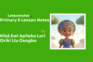 Kikå Ewi Apiieko Lori Oriki Llu Osogbo