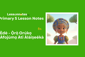 Èdè - Ọ̀rọ̀ Orúkọ Àfojúmọ Àti Àláìṣeékà