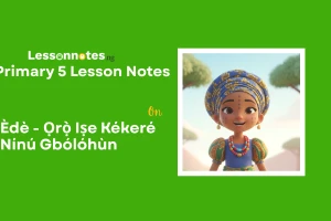 Èdè - Ọ̀rọ̀ Iṣe Kékeré Nínú Gbólóhùn