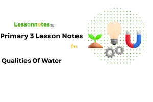 Qualities Of Water