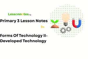 Forms Of Technology II - Developed Technology
