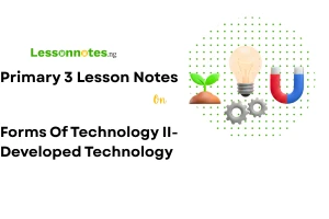 Forms Of Technology II - Developed Technology