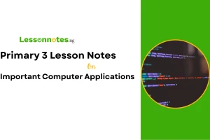 Important Computer Applications