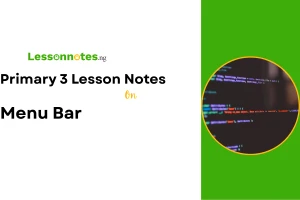 Menu Bar