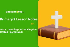 Jesus' Teaching On The Kingdom Of God (Continued)