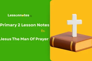 Jesus The Man Of Prayer
