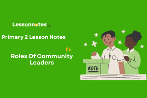 Roles Of Community Leaders