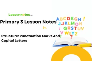Structure: Punctuation Marks And Capital Letters