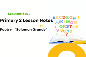 Poetry - "Solomon Grundy"
