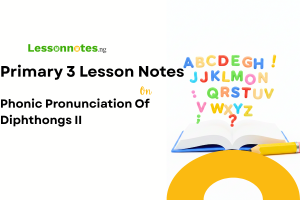 Phonic Pronunciation Of Diphthongs