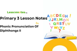 Phonic Pronunciation Of Diphthongs