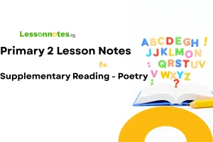 Supplementary Reading - Poetry