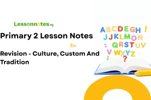 Revision - Culture, Custom And Tradition