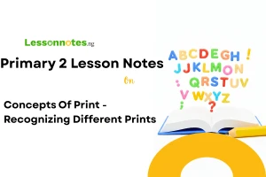 Concepts Of Print - Recognizing Different Prints