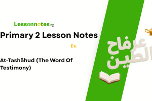 At-Tashähud (The Word Of Testimony)