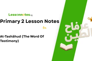 At-Tashähud (The Word Of Testimony)