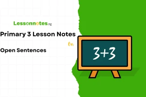 Open Sentences