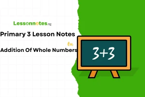 Addition Of Whole Numbers