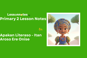 Apakan Literaso - Itan Aroso Ere Onise