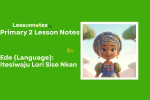 Ede (Language): Itesiwaju Lori Sise Nkan