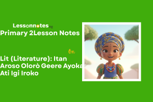 Lit (Literature): Itan Aroso Olorò Geere Ayoka Ati Igi Iroko