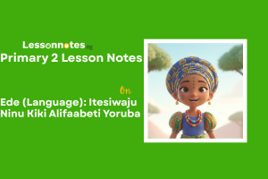 Ede (Language): Itesiwaju Ninu Kiki Alifaabeti Yoruba