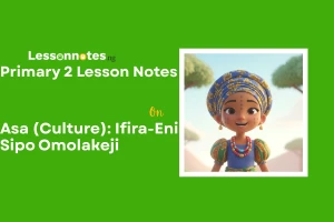 Asa (Culture): Ifira-Eni Sipo Omolakeji