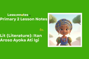 Lit (Literature): Itan Aroso Ayoka Ati Igi