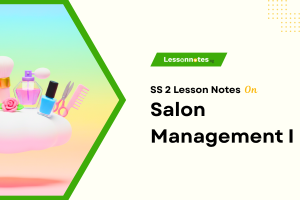 Salon Management I