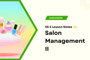 Salon Management II
