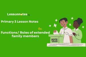 Functions/Roles of Extended Family Members