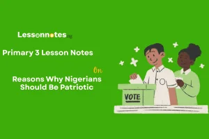 Reasons why Nigerians should be Patriotic