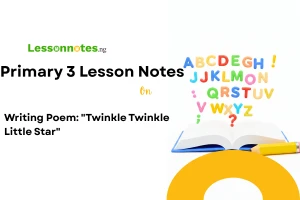 Writing Poem: "Twinkle Twinkle Little Star"