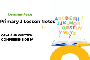 Oral And Written Comprehension IV