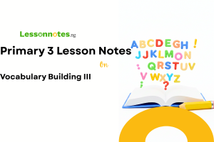 Vocabulary Building III