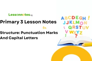 Structure: Punctuation Marks and Capital Letters