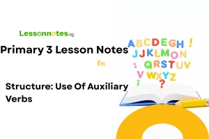 Structure: Use of Auxiliary Verbs