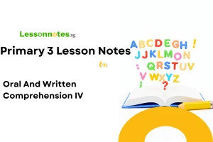Oral And Written Comprehension IV