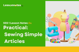 Practical (Sewing Simple Articles)