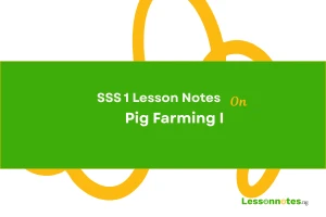Pig Farming I