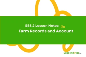 Farm Records and Account