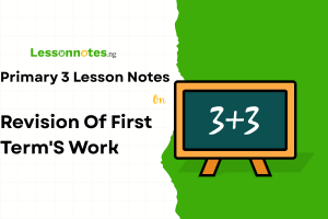 Revision of First Term's Work