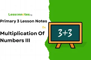 Multiplication of Numbers III