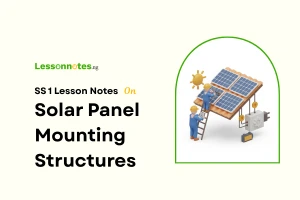 Solar Panel Mounting Structures