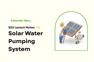 Solar Water Pumping System
