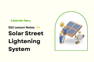 Solar Street Lightening System