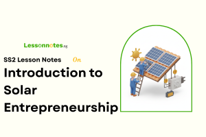 Introduction to Solar Entrepreneurship