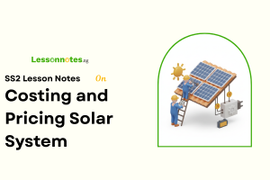 Costing and Pricing Solar System