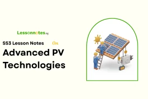 Advanced PV Technologies