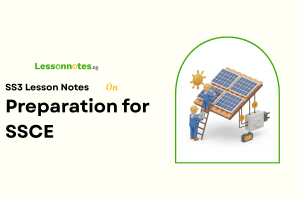 Preparation for SSCE